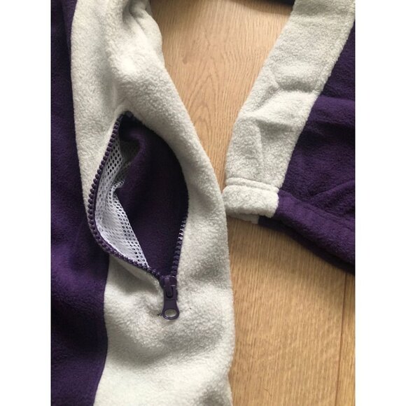 NWOT - DC Classic Purple and Grey Lucky Logger Fleece Zipper Jacket - XL - Picture 8 of 16